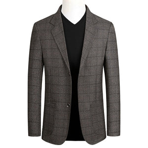 BOLUBAO Men Casual Blazers Trend Brand Chinese Style Men's Slim Fit Wild Suit Fashion Business Dress Blazer Male