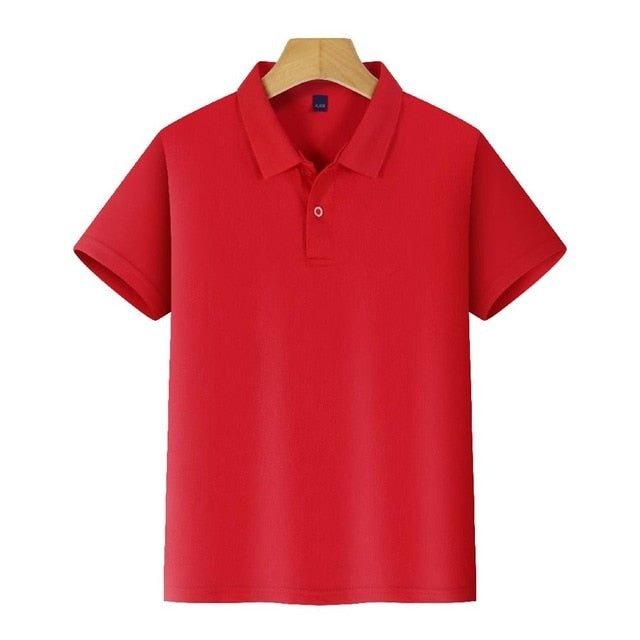 High-end customization POLO shirt custom work POLO short sleeve team high quality quick-drying shirt Adult and children sizes