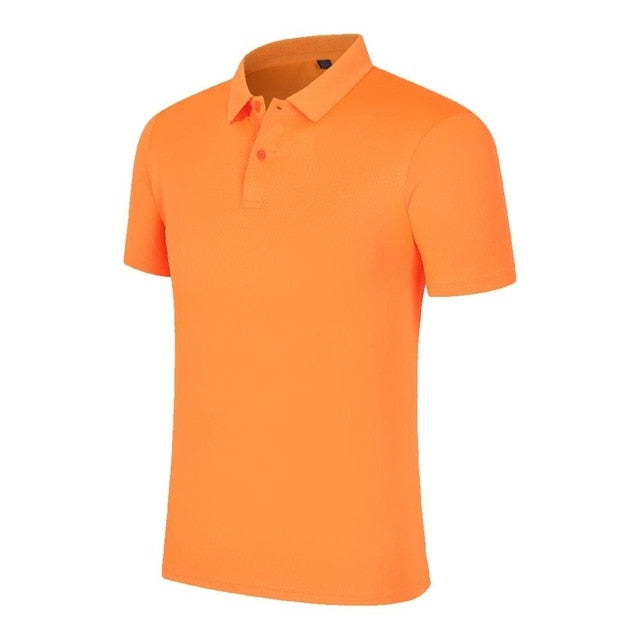 High-end customization POLO shirt custom work POLO short sleeve team high quality quick-drying shirt Adult and children sizes