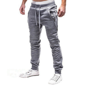 Laamei 2020 Male New Fashion Hip Pop Pants Men Sweatpants Slacks Casual Elastic Joggings Sport Solid Baggy Pockets Trousers