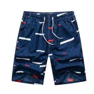 New Men's Swim Trunks Beach Shorts Surf Board Print Shorts Summer Sports Pants Breathable