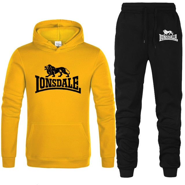 Pullover Sets Men Tracksuits 2020 Casual Hoodies Pants Mens Sportswear Pant Hoody Sweatshirt Male Suits Jogging Sweatpant 2 Pcs