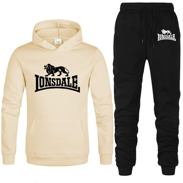 Pullover Sets Men Tracksuits 2020 Casual Hoodies Pants Mens Sportswear Pant Hoody Sweatshirt Male Suits Jogging Sweatpant 2 Pcs