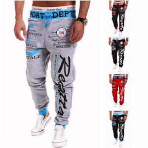 Trousers 2019 Hot Sale Baggy Mens Letter Printing Baggy Harem Cool Long Pants Joggers Wear  Plus Size M-XXXL Drawstring