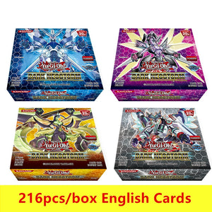 216pcs/set Yu Gi Oh Game Cards Anime Style Collection Card with Box Kids Boys Toys Cartoon Playing Cards Christmas Gifts Cartas