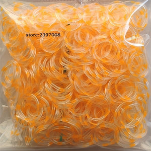 loom rubber bands bracelet for kids or hair rainbow rubber loom bands make woven bracelet DIY toys Xmas 2019 Gift