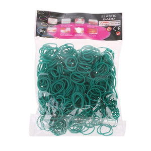 600PCS Rainbow Mega Refill Rubber Bands DIY Bracelets Bands Party Favor Art Crafts For Girls