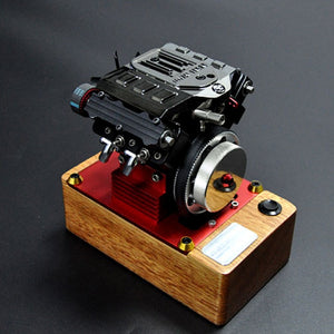 Four-Stroke Methanol Engine FS-V400 Birthday Gift for V4 Tuoyan Engine