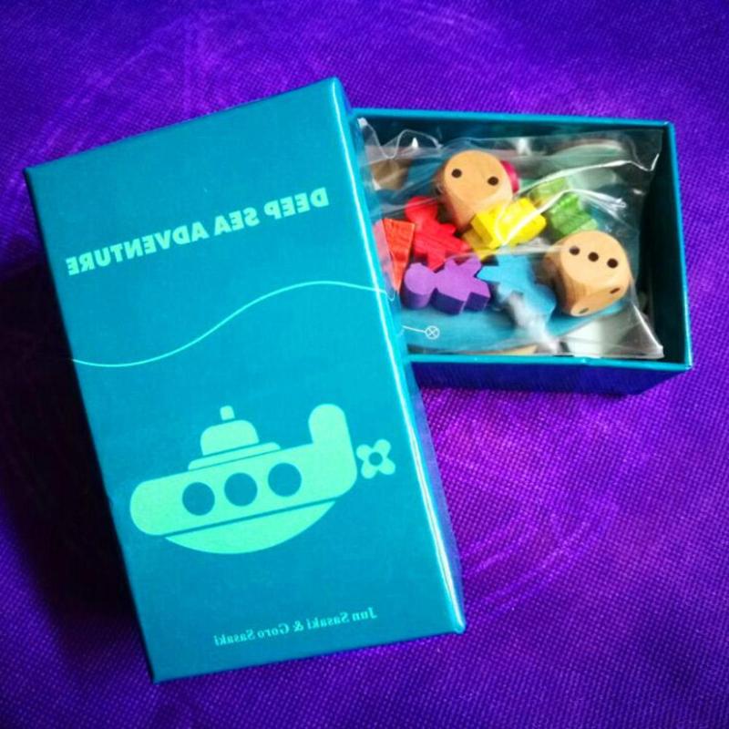 Adventure Board Game Interactive Children Kid Durable Personality Expanding Thinking Undersea Funny Toy English Version