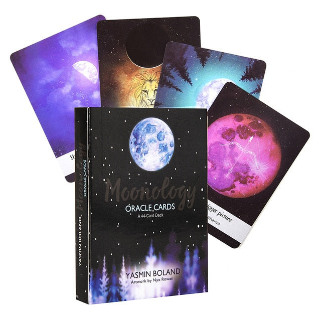 Moonology Oracles Card Deck Wisdom Messages Your Angel Goddess Power Work Keep Light Spirit Animal Ancestors the Light Mystical