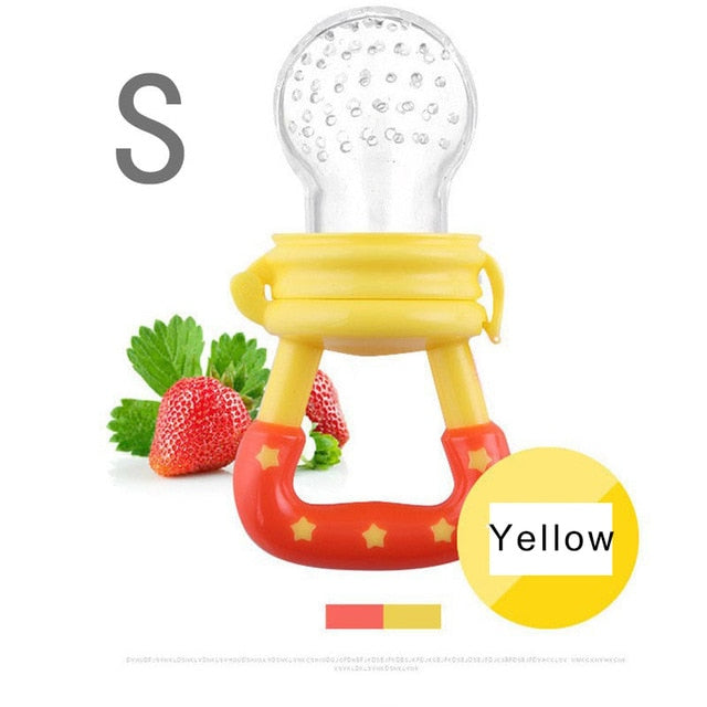 Newborn Baby Fruit Teether Baby Nipple Food Bite Pacifier Birth Infant Silicone Teethers Safe Feeder Bite Food Teether Oral Care