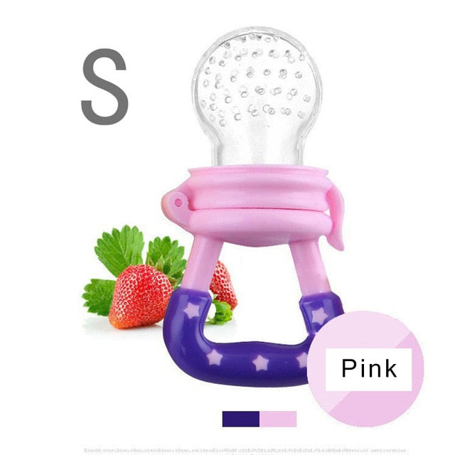 Newborn Baby Fruit Teether Baby Nipple Food Bite Pacifier Birth Infant Silicone Teethers Safe Feeder Bite Food Teether Oral Care