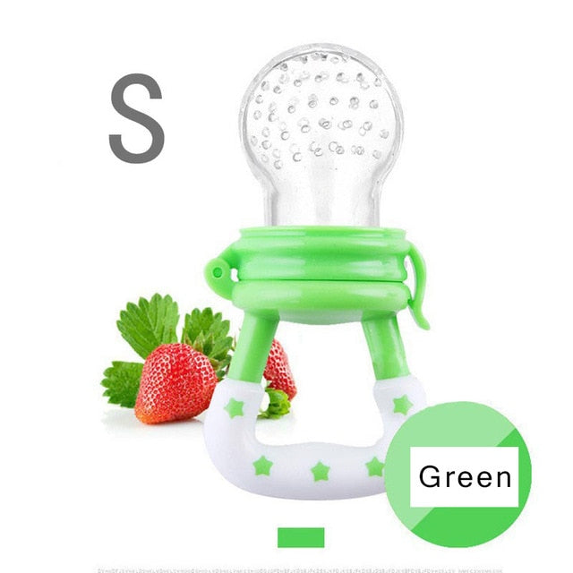 Newborn Baby Fruit Teether Baby Nipple Food Bite Pacifier Birth Infant Silicone Teethers Safe Feeder Bite Food Teether Oral Care