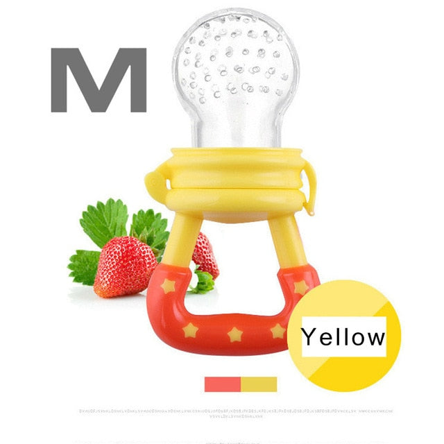 Newborn Baby Fruit Teether Baby Nipple Food Bite Pacifier Birth Infant Silicone Teethers Safe Feeder Bite Food Teether Oral Care