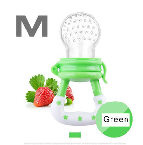 Newborn Baby Fruit Teether Baby Nipple Food Bite Pacifier Birth Infant Silicone Teethers Safe Feeder Bite Food Teether Oral Care