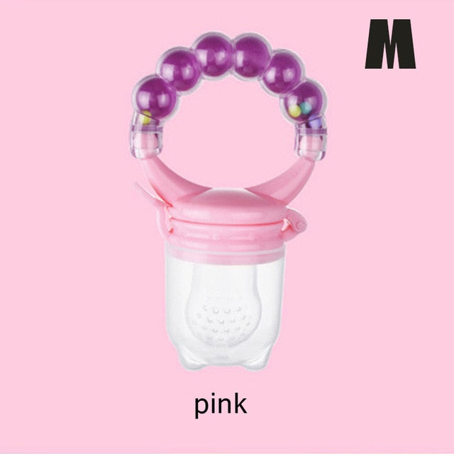 Newborn Baby Fruit Teether Baby Nipple Food Bite Pacifier Birth Infant Silicone Teethers Safe Feeder Bite Food Teether Oral Care