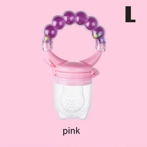 Newborn Baby Fruit Teether Baby Nipple Food Bite Pacifier Birth Infant Silicone Teethers Safe Feeder Bite Food Teether Oral Care