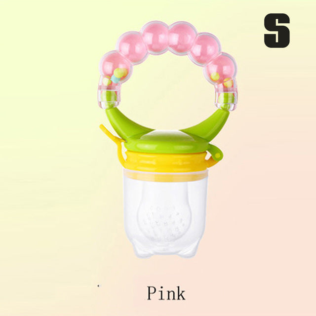 Newborn Baby Fruit Teether Baby Nipple Food Bite Pacifier Birth Infant Silicone Teethers Safe Feeder Bite Food Teether Oral Care