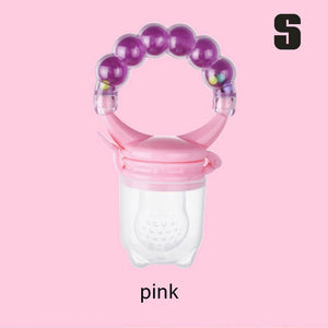 Newborn Baby Fruit Teether Baby Nipple Food Bite Pacifier Birth Infant Silicone Teethers Safe Feeder Bite Food Teether Oral Care