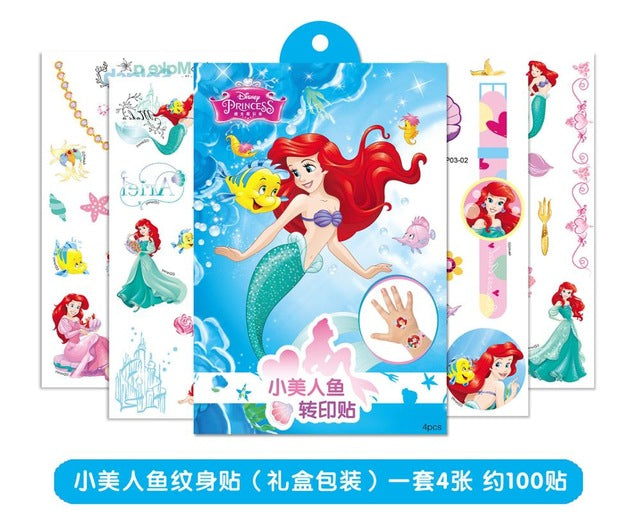 disney Toy Story Woody Buzz Child Temporary Tattoo Body Art Flash Tattoo Stickers frozen elsa anna Waterproof  Styling Sticker
