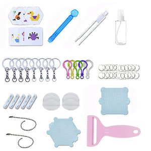 DIY Fuse Beads Magic Water Creative beads set Pen Tweezer Pegboard Kit Accessories Girls Gift kids toys for Children 8 10 years