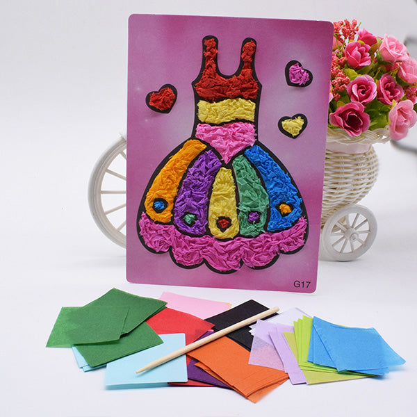 Diy House Crafts Toys For Children Felt Paper Girl Handicraft Kindergarten Material Funny Arts And Craft Kids Gift For Baby Boy