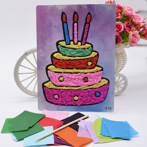 Diy House Crafts Toys For Children Felt Paper Girl Handicraft Kindergarten Material Funny Arts And Craft Kids Gift For Baby Boy