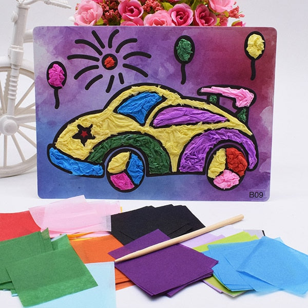 Diy House Crafts Toys For Children Felt Paper Girl Handicraft Kindergarten Material Funny Arts And Craft Kids Gift For Baby Boy