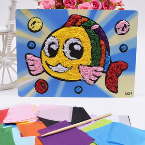 Diy House Crafts Toys For Children Felt Paper Girl Handicraft Kindergarten Material Funny Arts And Craft Kids Gift For Baby Boy