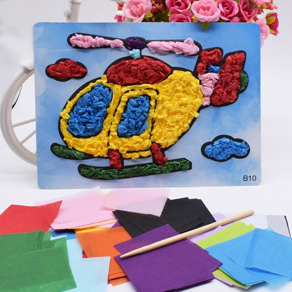 Diy House Crafts Toys For Children Felt Paper Girl Handicraft Kindergarten Material Funny Arts And Craft Kids Gift For Baby Boy