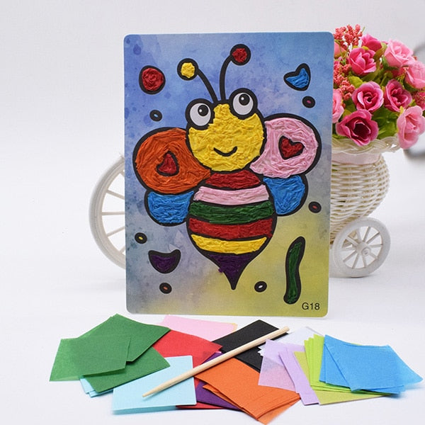 Diy House Crafts Toys For Children Felt Paper Girl Handicraft Kindergarten Material Funny Arts And Craft Kids Gift For Baby Boy