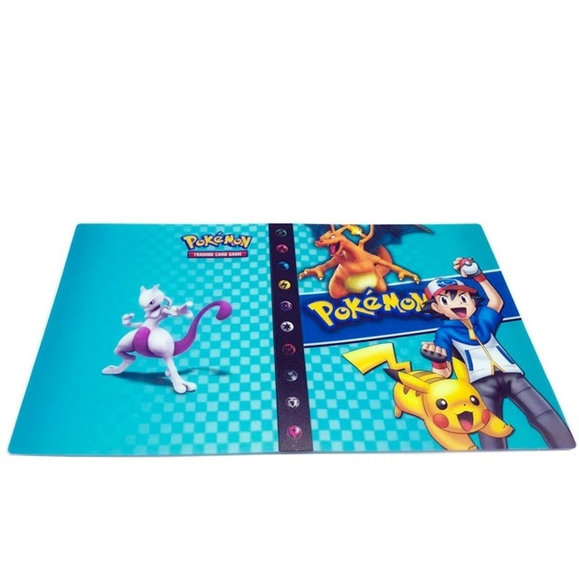 240Pcs Holder Album Toys Collections Pokemones Cards Album Book Top Loaded List Toys Gift for Children