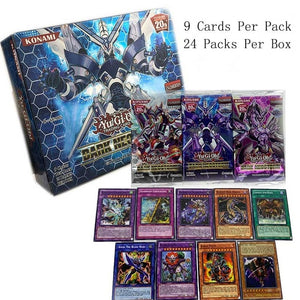 216PCS/Set Yugioh Rare Flash Cards Yu Gi Oh Game Paper Cards Kids Toys Girl Boy Collection Yu-Gi-Oh Cards Christmas Gift