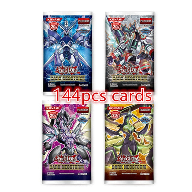 216pcs/set Yu Gi Oh Game Cards Anime Style Collection Card with Box Kids Boys Toys Cartoon Playing Cards Christmas Gifts Cartas