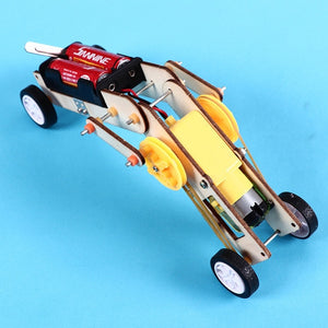Electric Crawling Robot Kits DIY Assembled Model Technology Educational Science Toys For Children STEM School Brinquedos Gifts