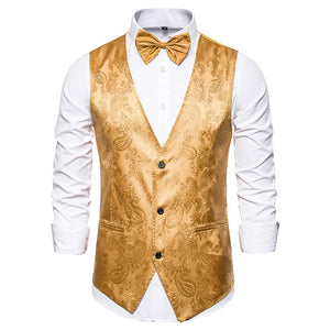 Men Suit Banquet Wedding Suit Party Suit Bar Night Club Suit Men Tops Bright Suit Paisley Suit Fashion Men's Suit