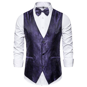 Men Suit Banquet Wedding Suit Party Suit Bar Night Club Suit Men Tops Bright Suit Paisley Suit Fashion Men's Suit