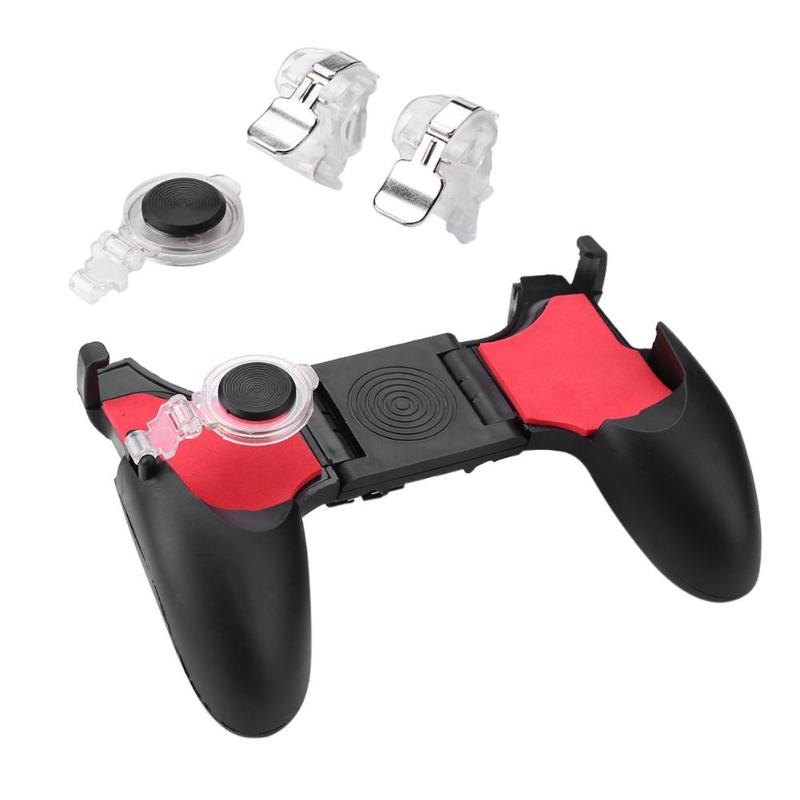 5 in 1 PUBG Moible Controller Gamepad Free Fire L1 R1 Triggers PUGB Mobile Game Pad Grip L1R1 Joystick Kids Toys