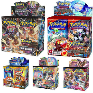 324pcs Pokemon card TCG: Sun & Moon Unified Minds Trading Card Game A Box of 36 Bags Collection