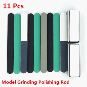 Hobby Modelling Tools Set Model DIY Accessories Cutting Mat Self Healing Grinding Machine Polishing Tools Kit For Gundam