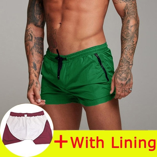 Summer Board shorts Swimwear Mens Swim Shorts Summer Beach Shorts Boxer Swimming Trunks Men Swimsuit High Quality Board Shorts