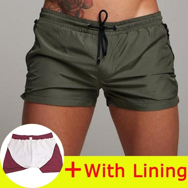 Summer Board shorts Swimwear Mens Swim Shorts Summer Beach Shorts Boxer Swimming Trunks Men Swimsuit High Quality Board Shorts