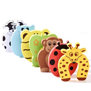 2pcs Baby Child Proofing Door Stoppers Finger Safety Guard Random Holder Lock Safety Guard Finger Protect Toy For Baby