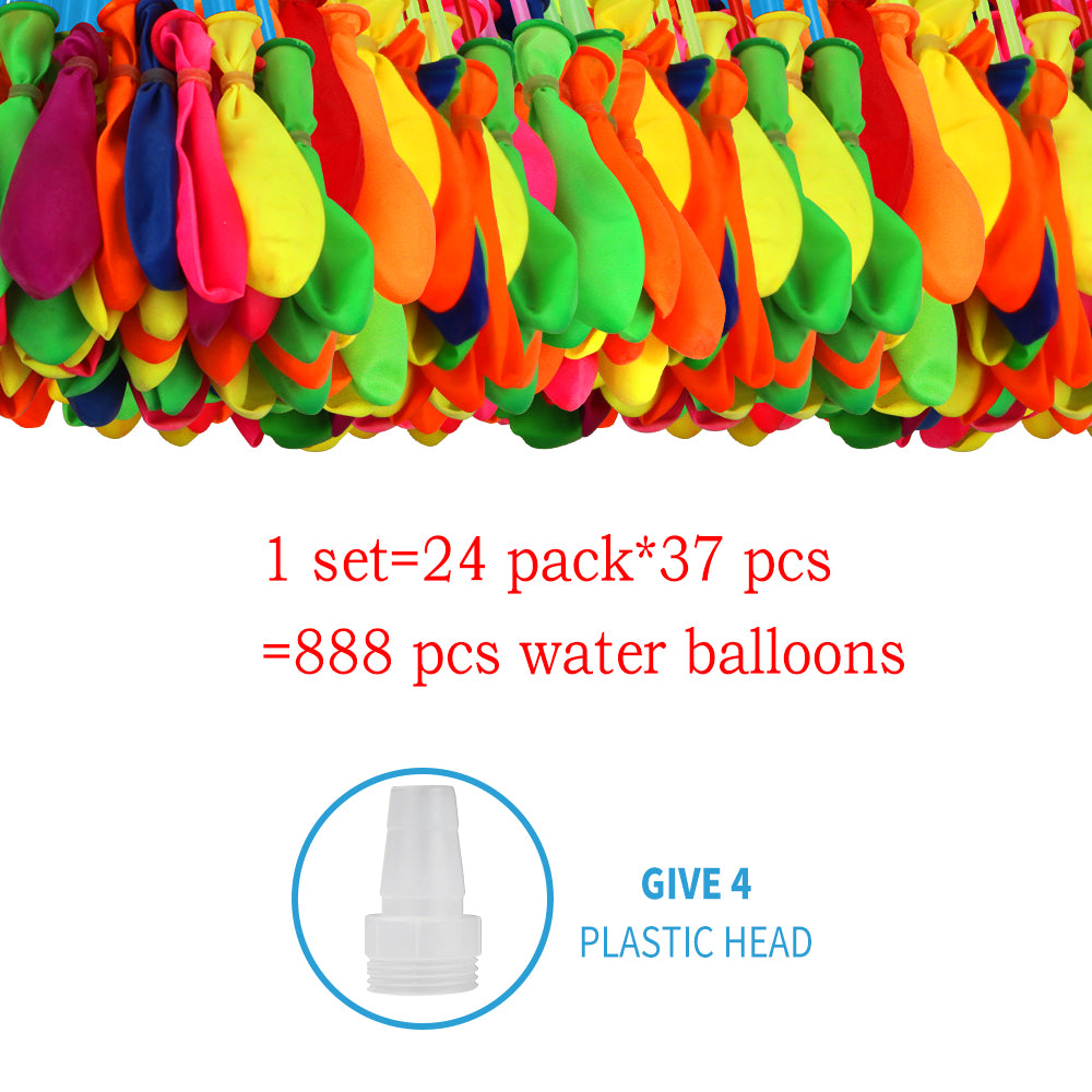 888 pcs Summer Water Balloons Toys for Children Adults Outdoor Water Game Pool Games Beach Party