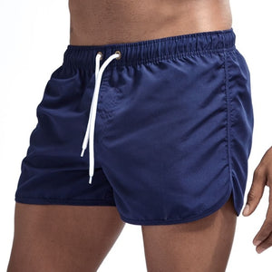 JOCKMAIL Mens Swimwear Swim Shorts Trunks Beach Board Shorts Swimming Pants Swimsuits Mens Running Sports Surffing shorts