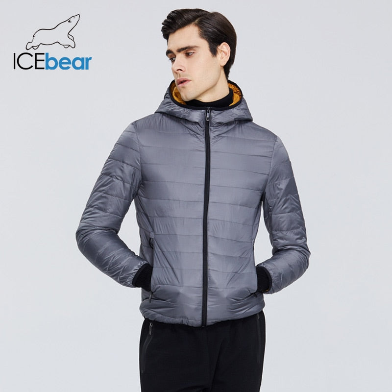 ICEbear 2020 New lightweight men's down coat stylish casual men jacket male hooded jacket brand men clothing MWY19998D