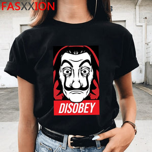 Camisetas con estampado De La Casa De Papel De Money Heist, camiseta Harajuku De La Casa De Papel para hombre, camiseta De verano Bella Ciao, camisetas geniales para hombre