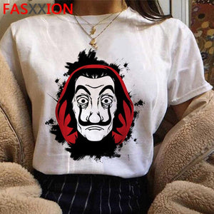 Camisetas con estampado De La Casa De Papel De Money Heist, camiseta Harajuku De La Casa De Papel para hombre, camiseta De verano Bella Ciao, camisetas geniales para hombre