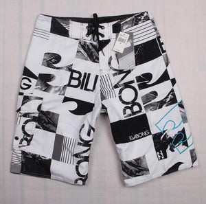 Pantalones cortos informales de verano para hombre, nuevos pantalones cortos impermeables para la playa, transpirables, cintura elástica, pantalones cortos casuales a la moda para hombre