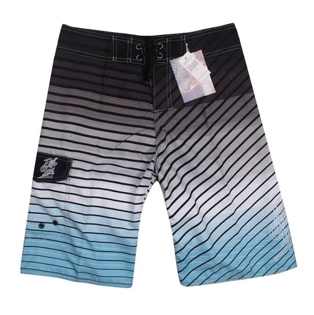 Pantalones cortos informales de verano para hombre, nuevos pantalones cortos impermeables para la playa, transpirables, cintura elástica, pantalones cortos casuales a la moda para hombre